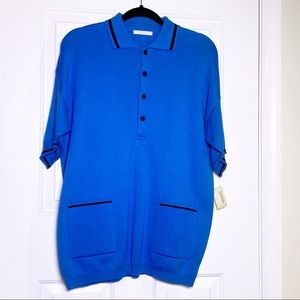 NWT Vintage Joan Vass Knit Tunic Shirt